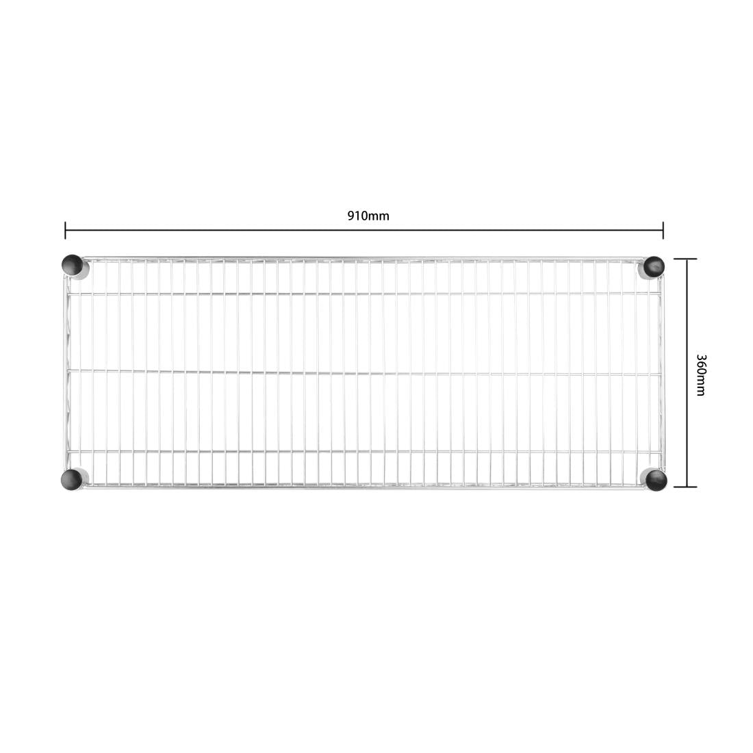 U201 Vogue metalen wandplank rooster 91cm