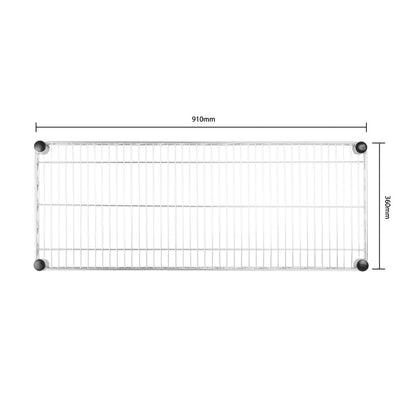 U201 Vogue metalen wandplank rooster 91cm