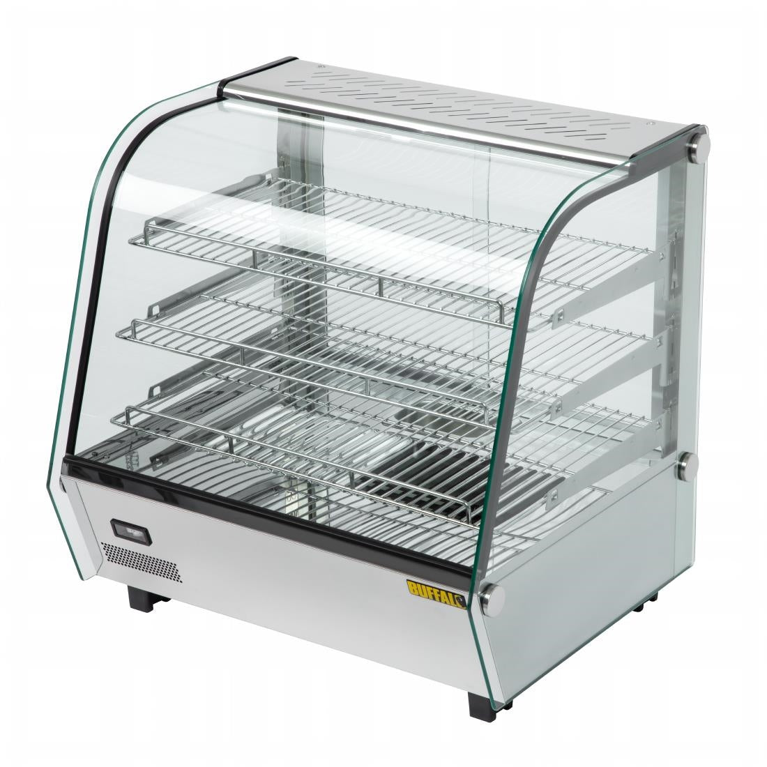 CD231 Buffalo warmhoudvitrine 120L 67(h) x 68,7(b) x 56,8(d)cm