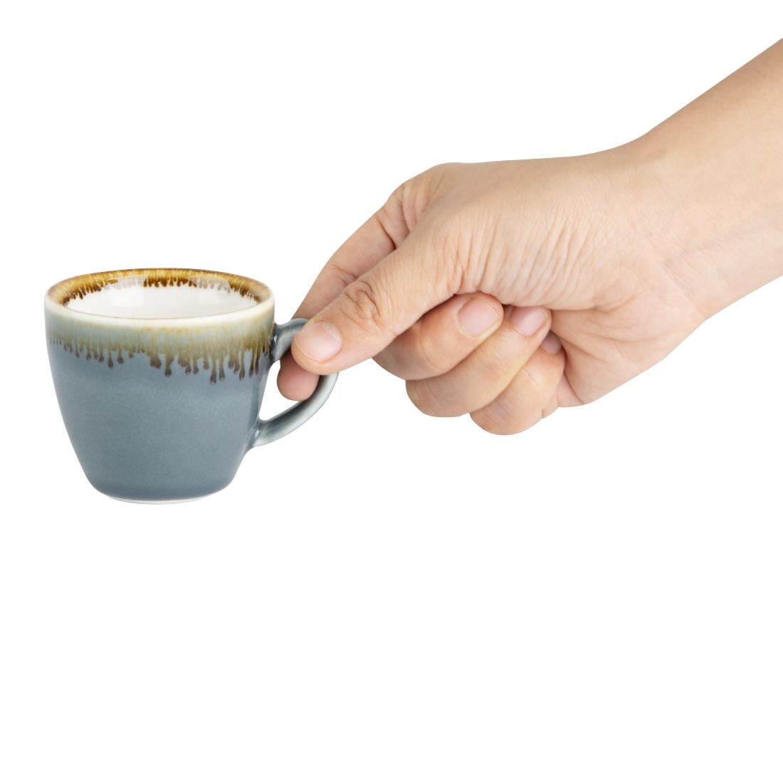 GP344 Olympia Kiln espressokopjes blauw 85ml (6 stuks)