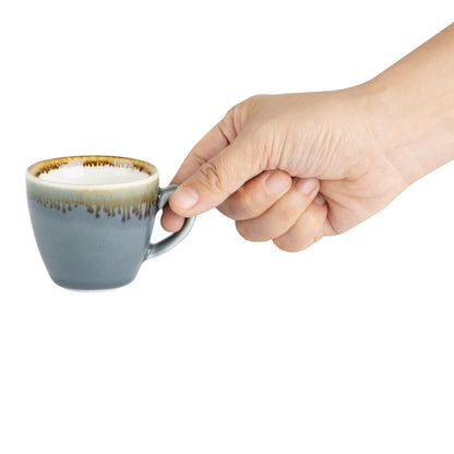 GP344 Olympia Kiln espressokopjes blauw 85ml (6 stuks)