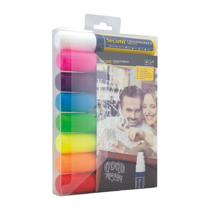 Y998 Securit uitwisbare krijtstiften 15mm (8 stuks)