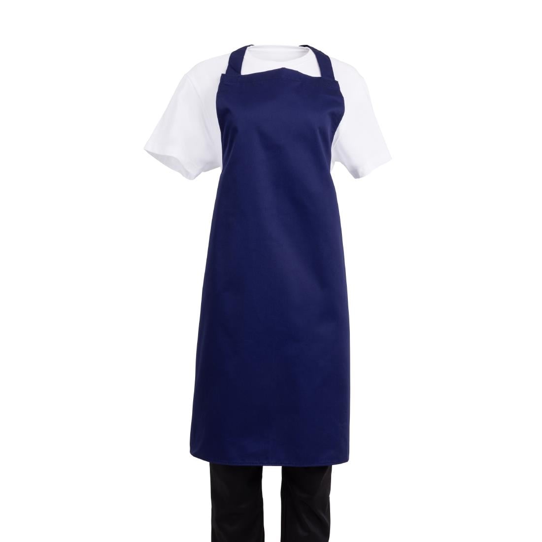 A543 Whites halterschort donkerblauw