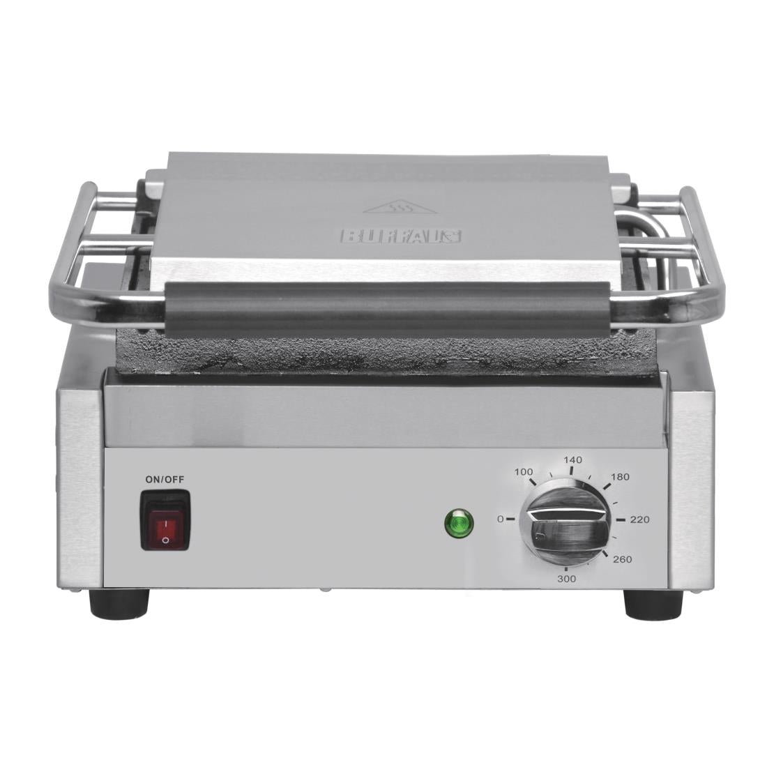 DY995 Buffalo Bistro enkele contactgrill groot groef/groef