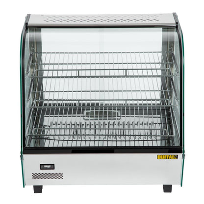 CD231 Buffalo warmhoudvitrine 120L 67(h) x 68,7(b) x 56,8(d)cm