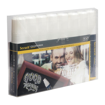 GF260 Securit krijtstiften 15mm wit (8 stuks)