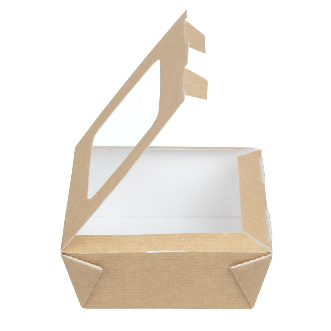 CL316 Huhtamaki recyclebare kartonnen bakken met venster medium 1070ml (270 stuks)