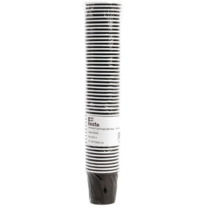 GF018 Fiesta Recyclable disposable espressobekers zwart 12cl (1000 stuks)