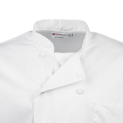 B649-L Chef Works Calgary Cool Vent unisex koksbuis wit L