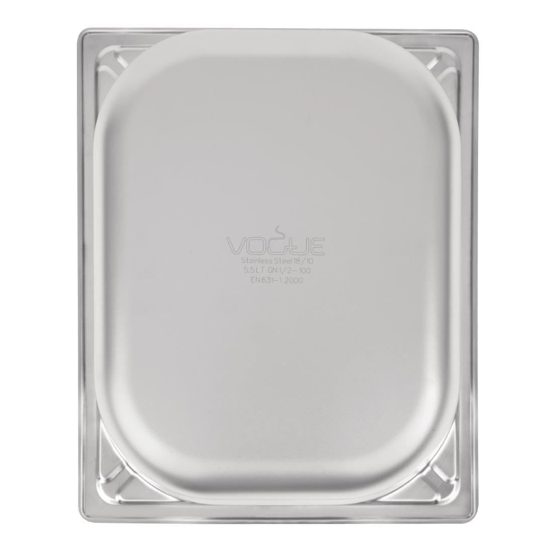 DW439 Vogue RVS GN 1/2 bak 100mm