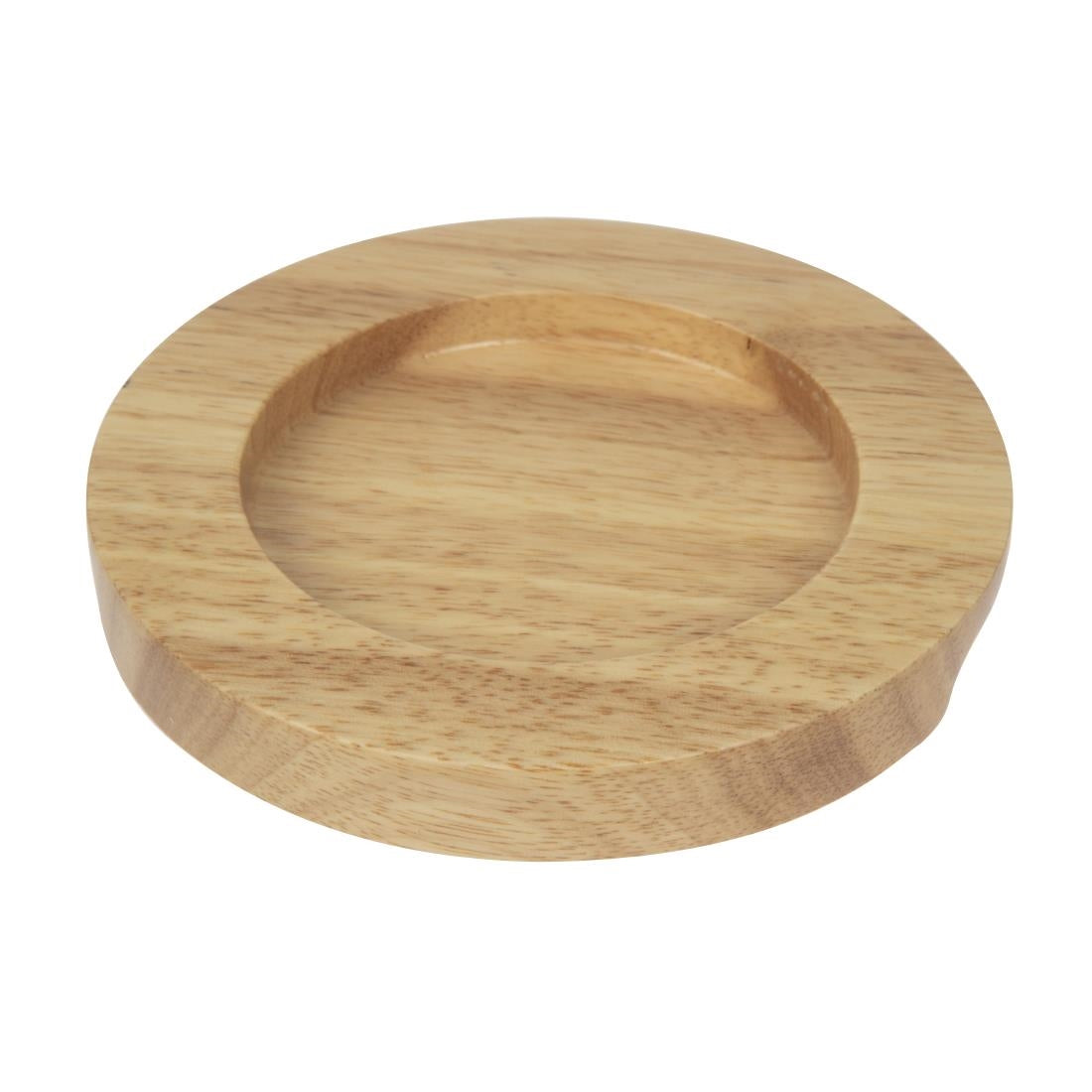 GJ552 Olympia heveahouten onderzetter 11,5cm