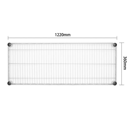 U202 Vogue stalen draad wandplank 1220mm