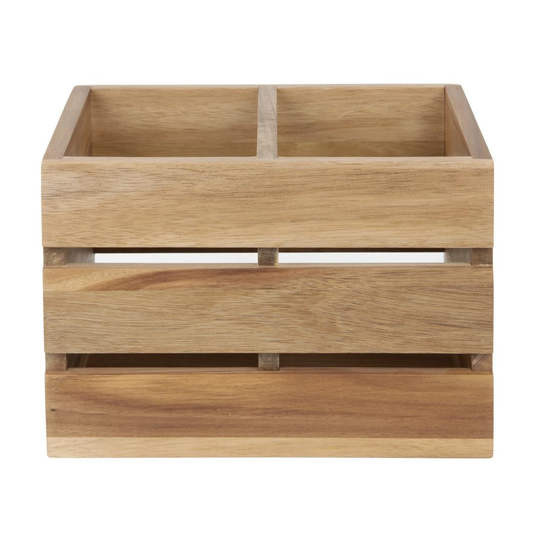 HX387 Olympia Tafelorganisator Acaciahout 210x160x150mm