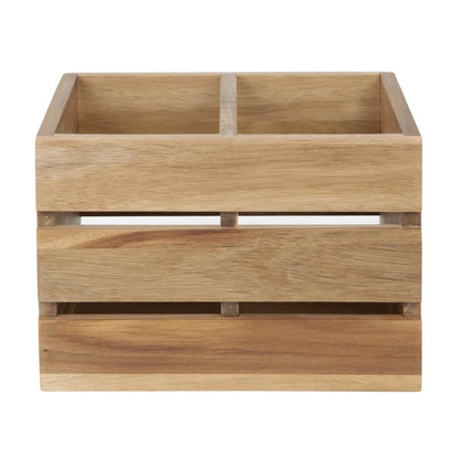 HX387 Olympia Tafelorganisator Acaciahout 210x160x150mm
