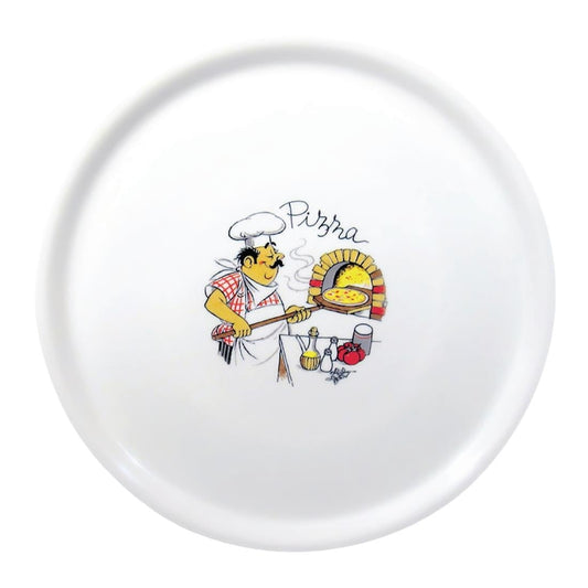 DJ958 Saturnia pizzabord porselein 31cm
