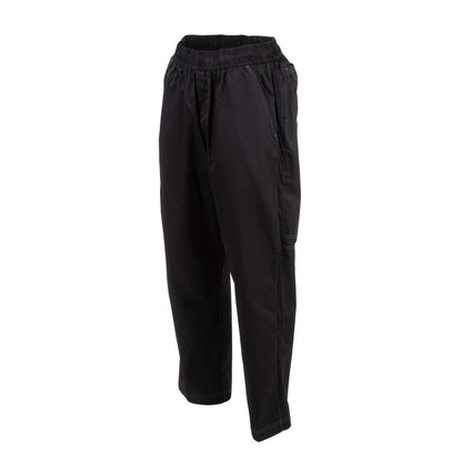 B187-L Chef Works Cool Vent uniseks baggy koksbroek zwart L