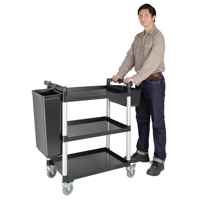 CF101 Vogue polypropyleen serveerwagen klein 95 x 82,5cm