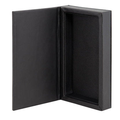 DP726 Securit trendy rekeningpresentator in leerstijl zwart