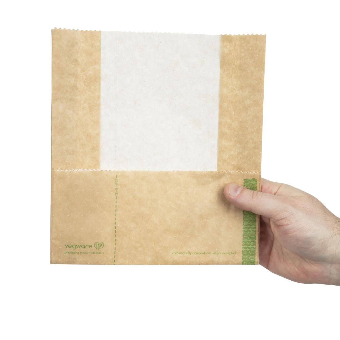 GH019 Vegware paninizakjes composteerbaar (500 stuks)