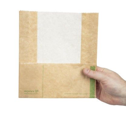 GH019 Vegware paninizakjes composteerbaar (500 stuks)