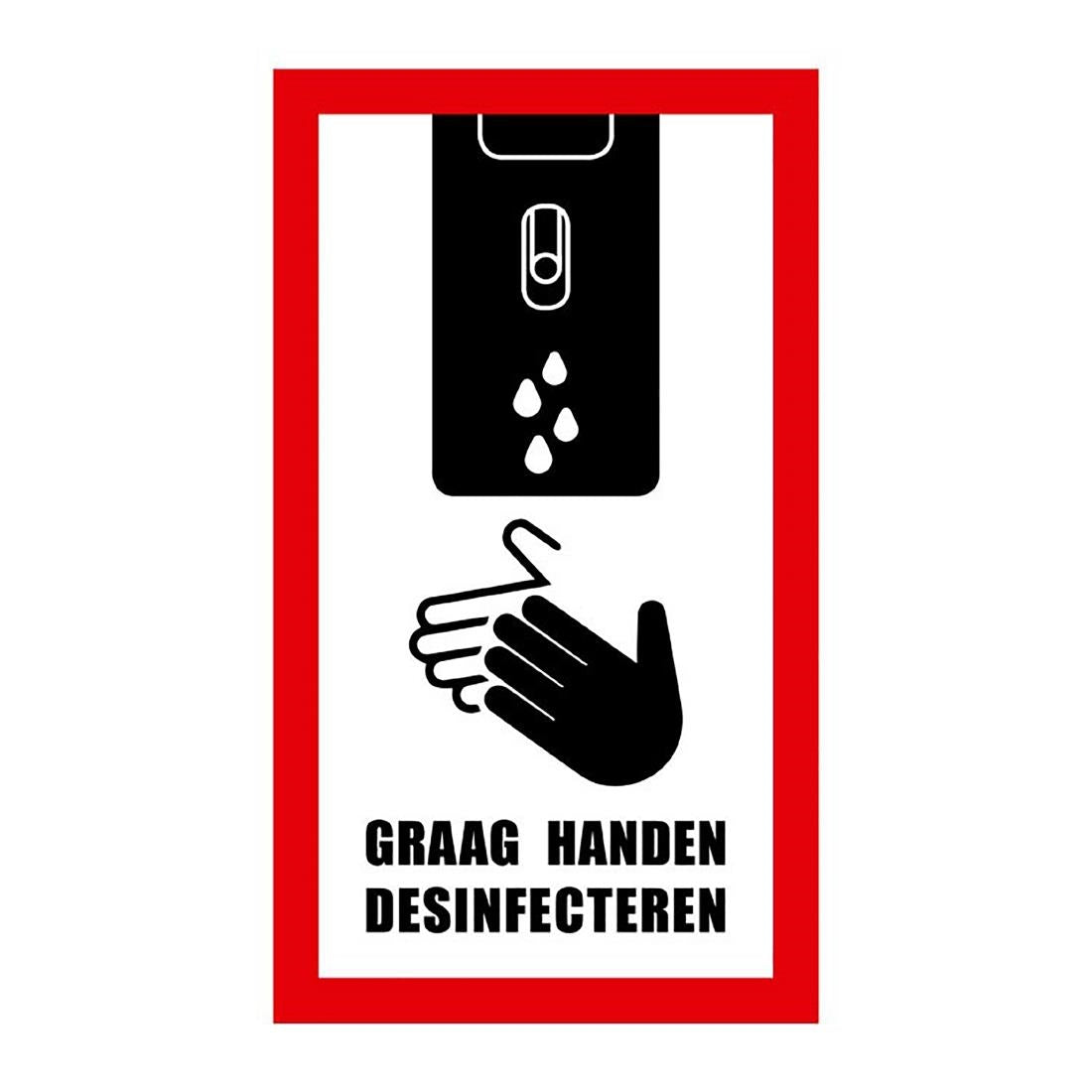 FN987 Desinfectiezuil met elleboogbediening