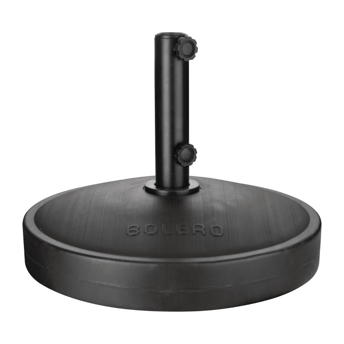 FS158 Bolero betonnen parasolvoet met 43/38mm adapter zwart