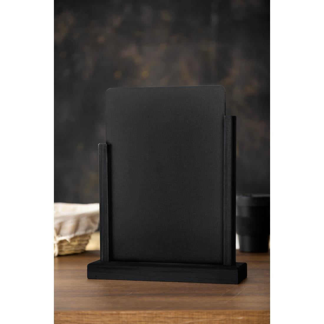 FD956 Olympia Elegant A4 tafelbordje zwart 297(H) x 210(B)mm