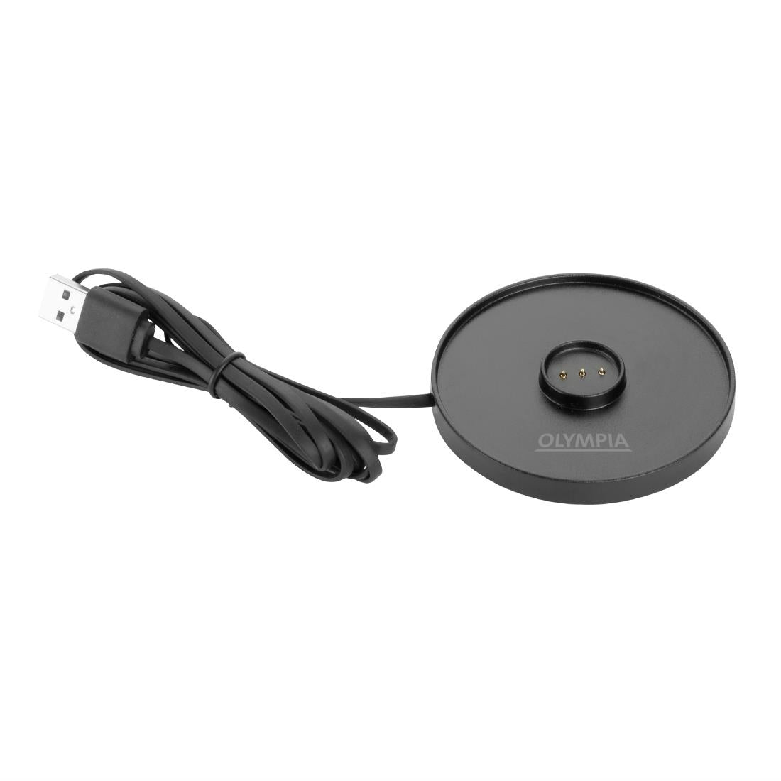 HZ200 Olympia Siena Tafellamp Ronde Koepel Zwart 200mm