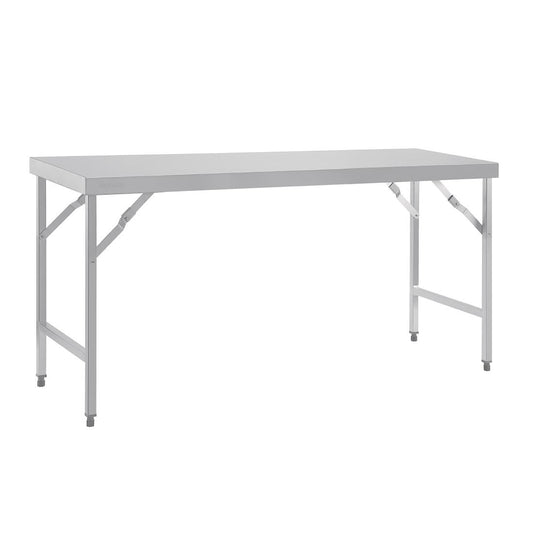 CB906 Vogue inklapbare RVS werktafel 180cm