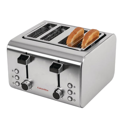 CP929 Caterlite broodrooster 4 sleuven RVS