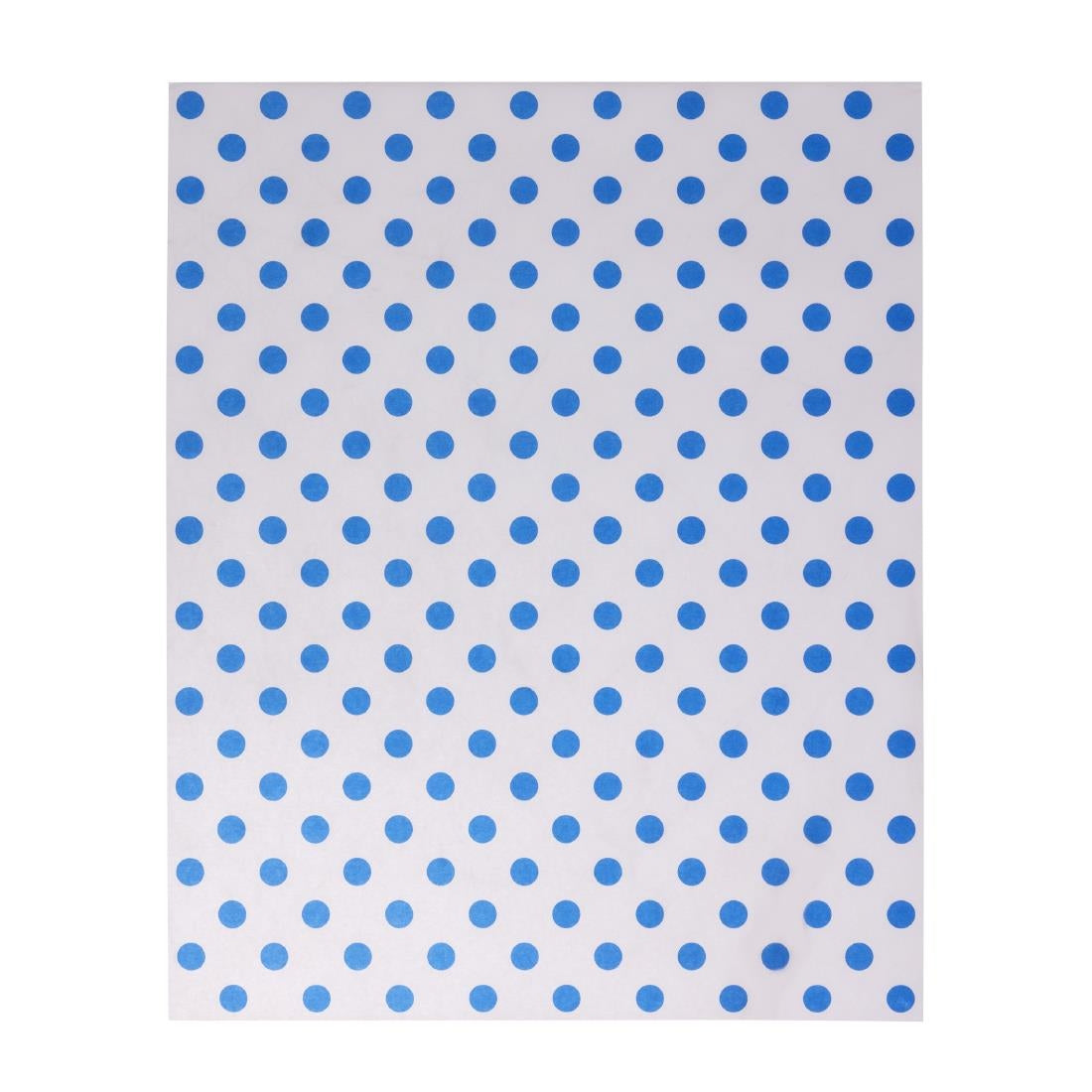 HY791 Fiesta Composteerbare Burger Wraps Blauwe Stip 250x200mm (200 stuks)