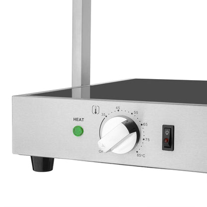 HT760 Buffalo Voedselverwarmer Met Portaal 2X GN 1/1