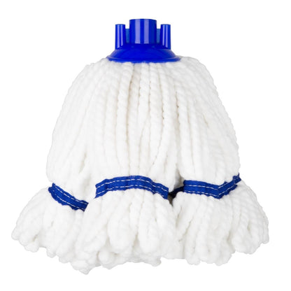 HX250 Jantex Microvezel Mop Hoofd Blauwe Streep 150g
