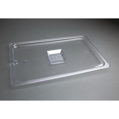 U250 Vogue polycarbonaat deksel met lepeluitsparing GN 1/1
