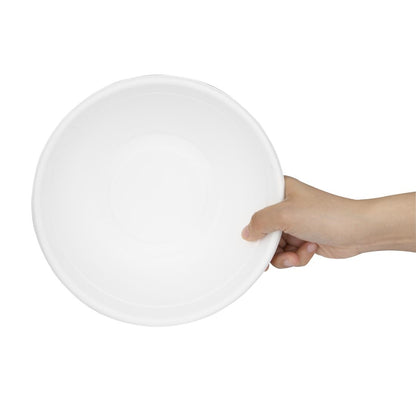 HW029 Fiesta Composteerbare Bagasse Poke Bowl Basissen 909ml (50 stuks)