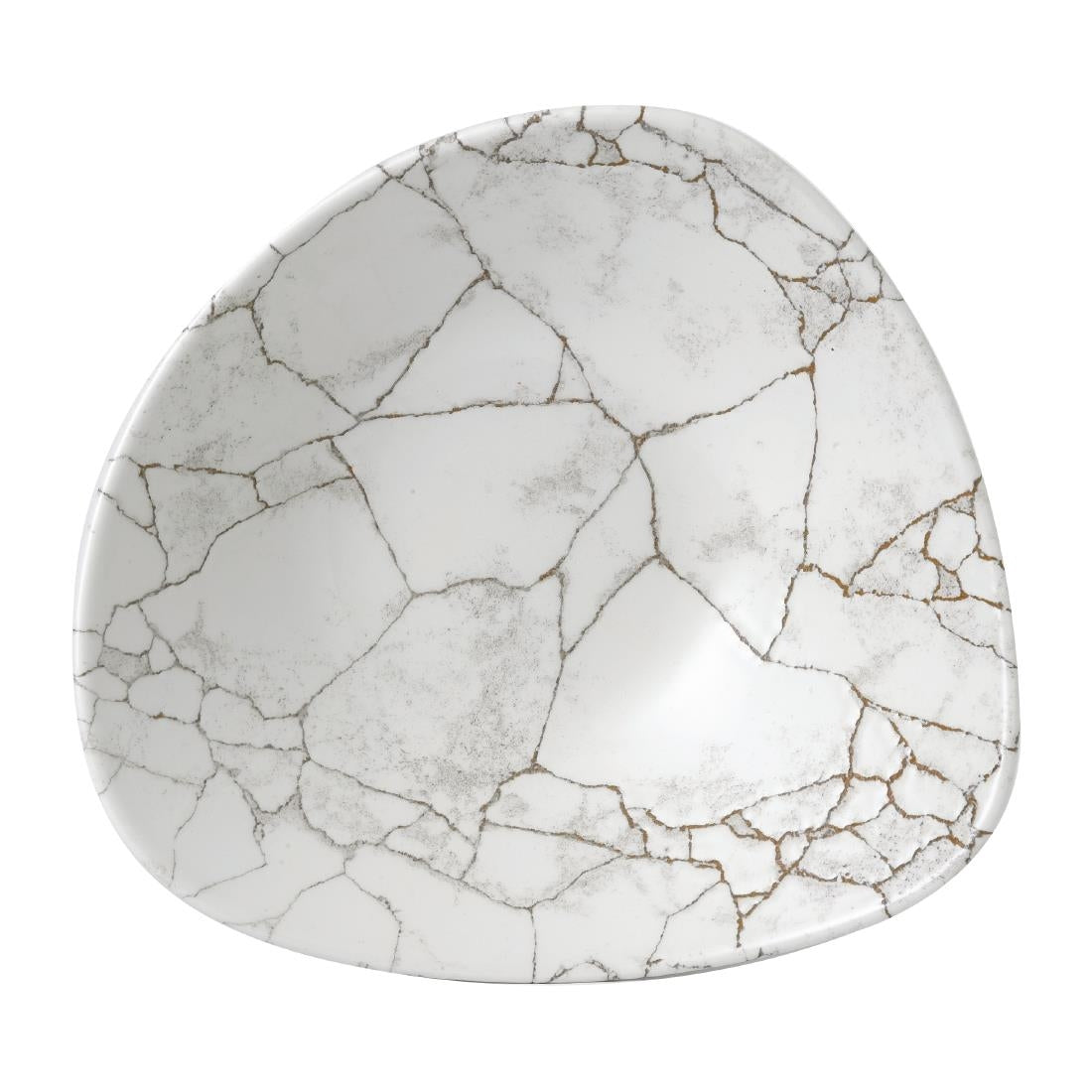 FR062 Churchill Studio Prints Kintsugi Agate Grey Lotus Schalen 228mm (12 stuks)