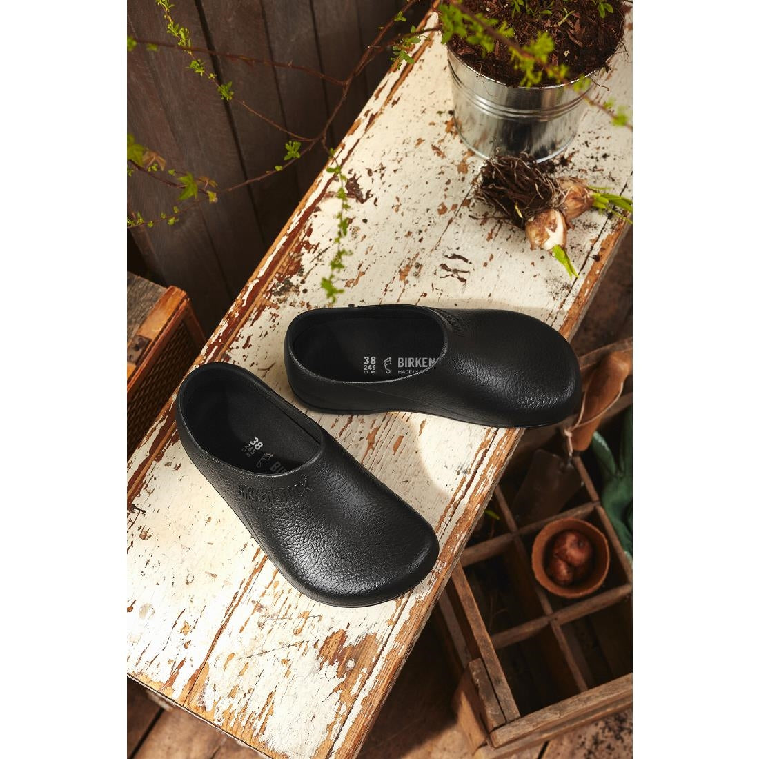 BB683-41 Birkenstock Profi Birki klompen zwart maat 41