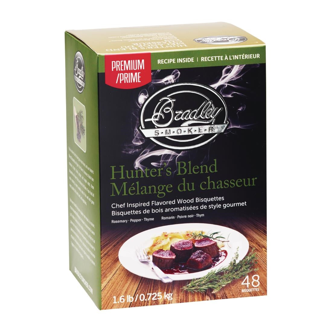 FE648 Bradley Food Smoker Hunters Blend Premium Flavour (48 Pack)