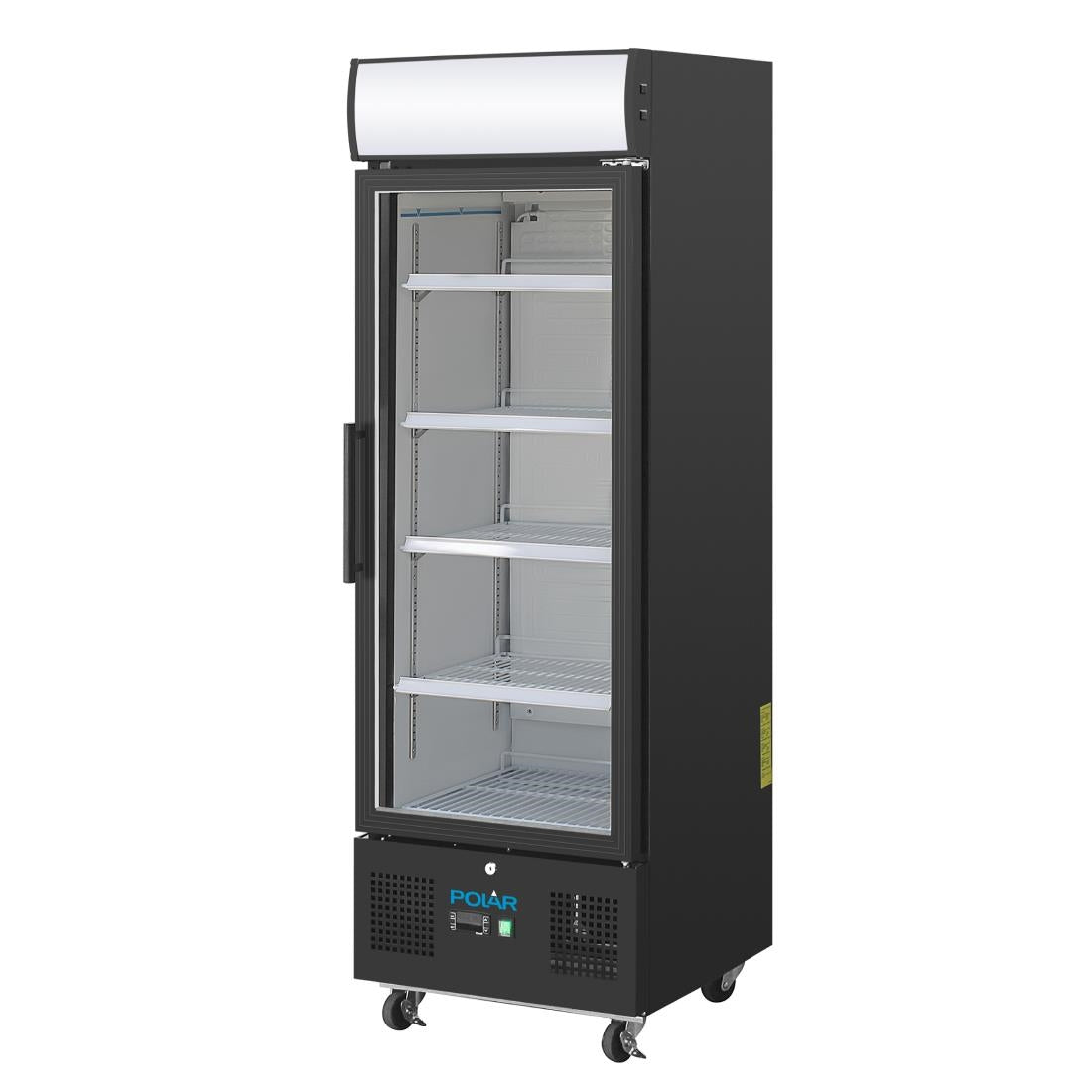 GH426 Polar G-Series Rechtopstaande Display Koeling 218Ltr Zwart