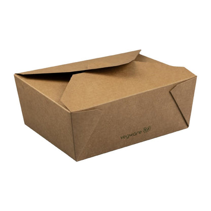 FP804 Vegware composteerbare kartonnen voedseldozen 1,8Ltr (180 stuks)