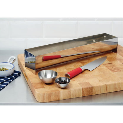 E581 Vogue RVS paté- en terrinevorm U-vorm 50cm