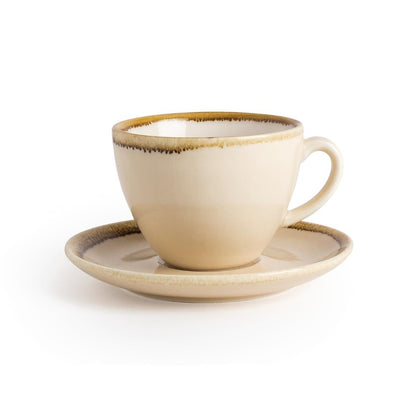 GP331 Olympia Kiln Cappuccinoschotels Zandsteen 14cm (6 Stuks)