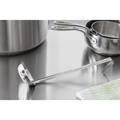 GG004 Vogue opscheplepel met vlakke bodem 11cl