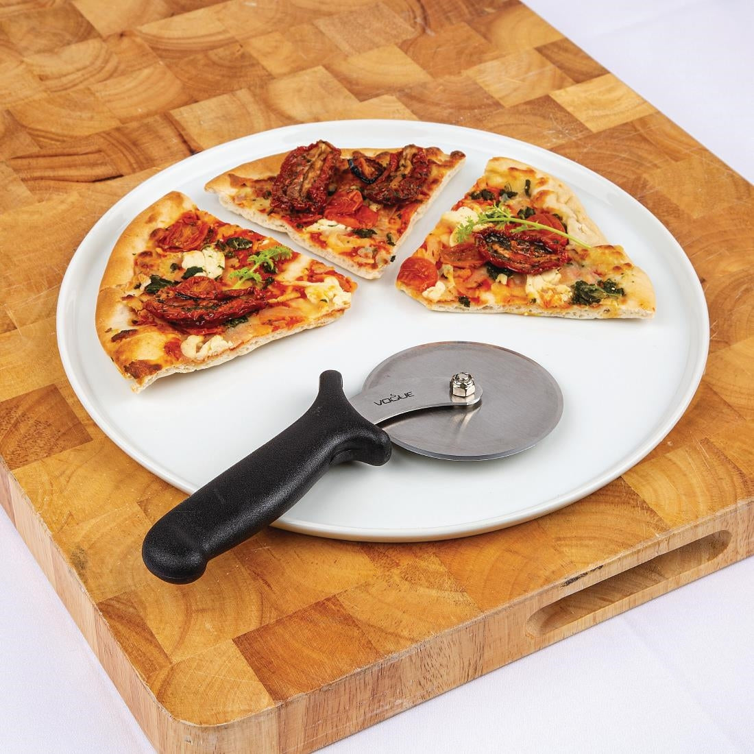 CD723 Olympia Whiteware Pizzabord 33cm (4 Stuks)