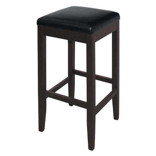 GG648 Bolero hoge kunstlederen barkruk zwart (2 stuks)