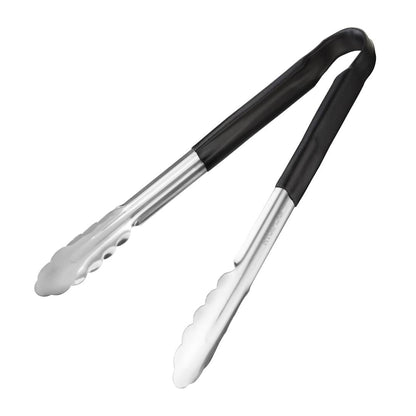 CB153 Hygiplas kleurcode serveertang zwart 30cm