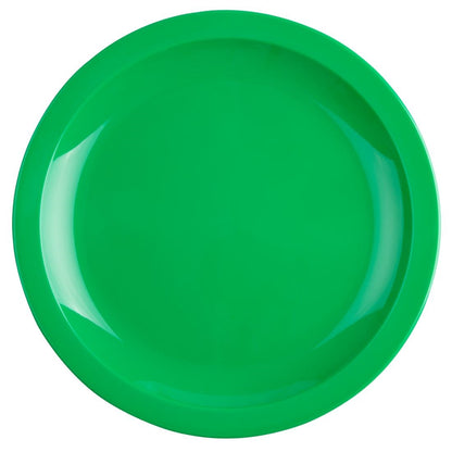 CB768 Olympia Kristallon polycarbonaat borden 23cm groen (12 stuks)