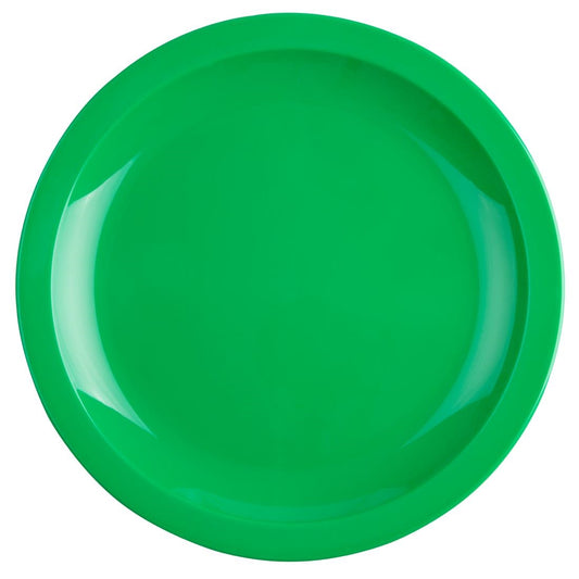 CB768 Olympia Kristallon polycarbonaat borden 23cm groen (12 stuks)