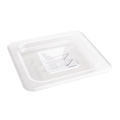 U248 Vogue polycarbonaat 1/6 gastronorm deksel helder
