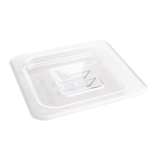 U248 Vogue polycarbonaat 1/6 gastronorm deksel helder